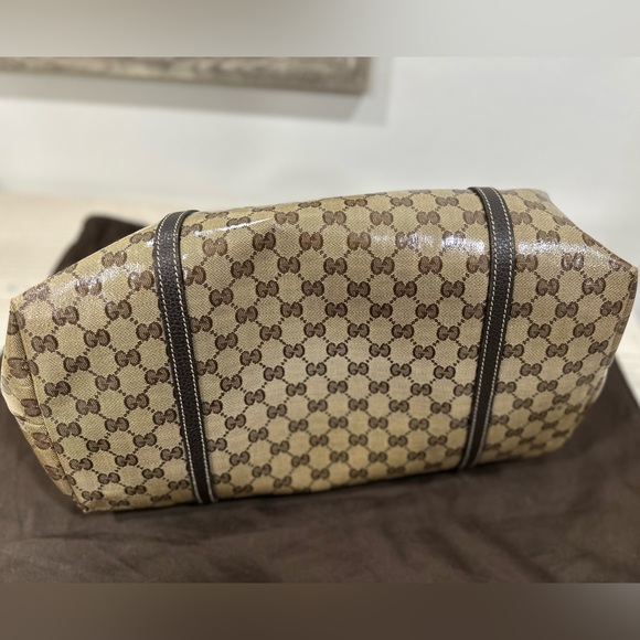 Gucci Patent Canvas Tote - Picture 2 of 4